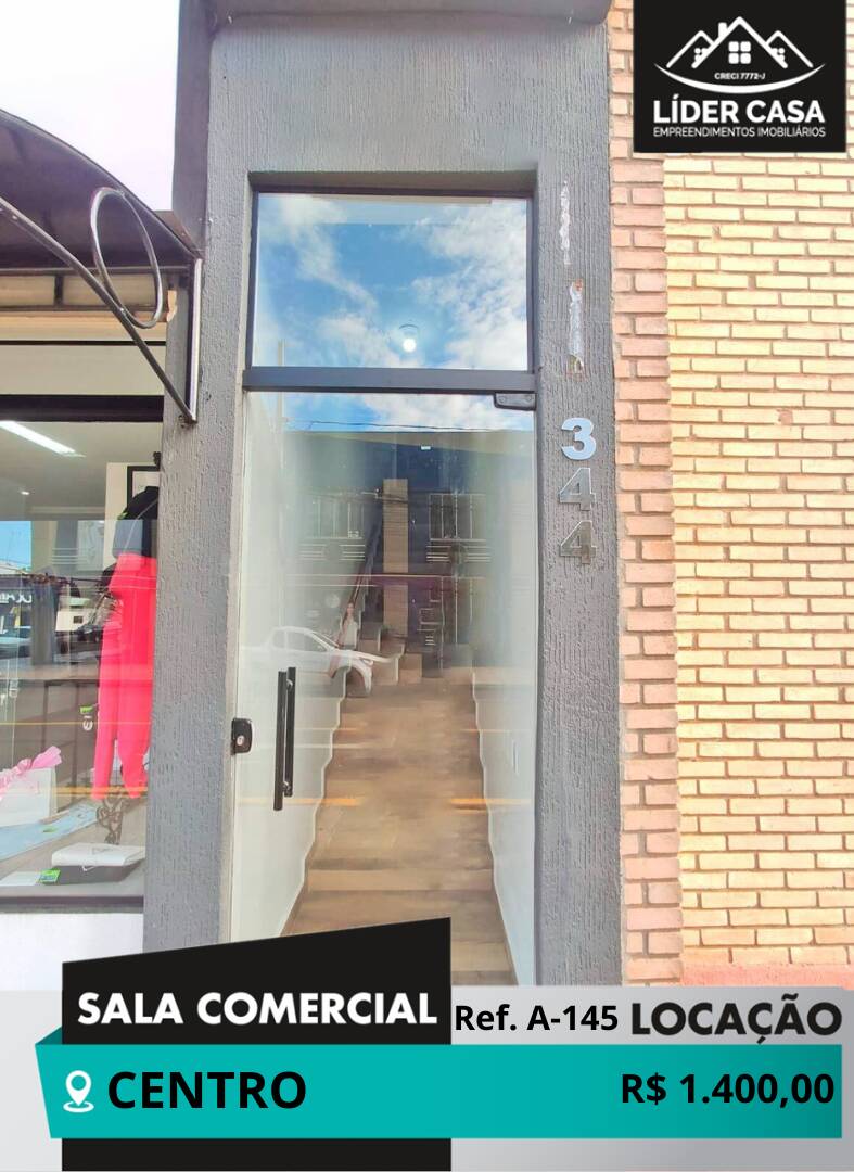 #A-145 - Sala para Locação em Arapongas - PR