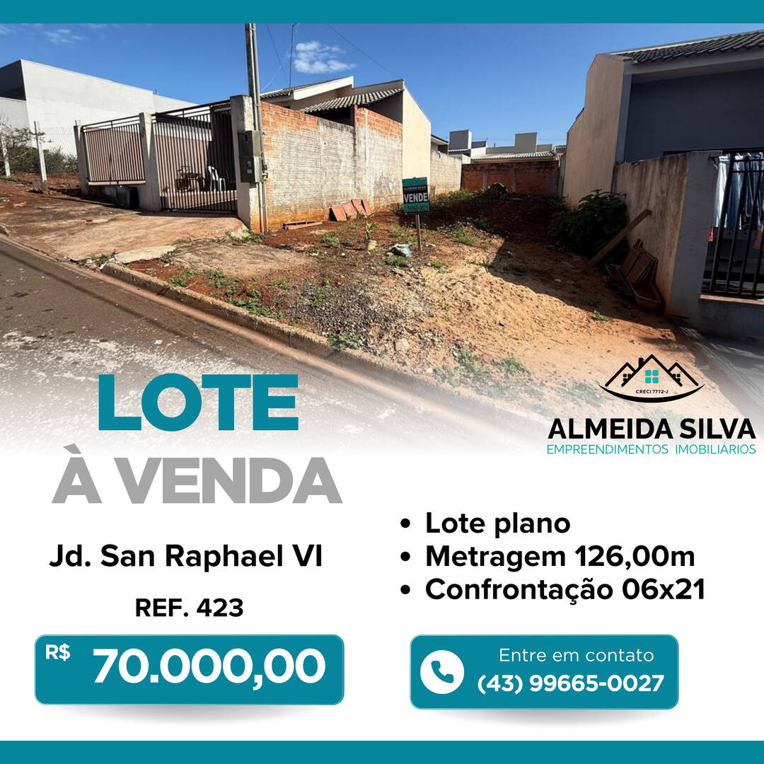 Terreno à venda, 126m² - Foto 1