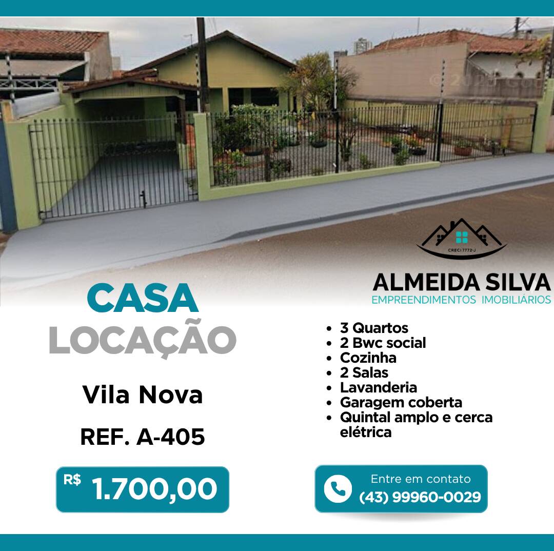 Casa, 3 quartos - Foto 1