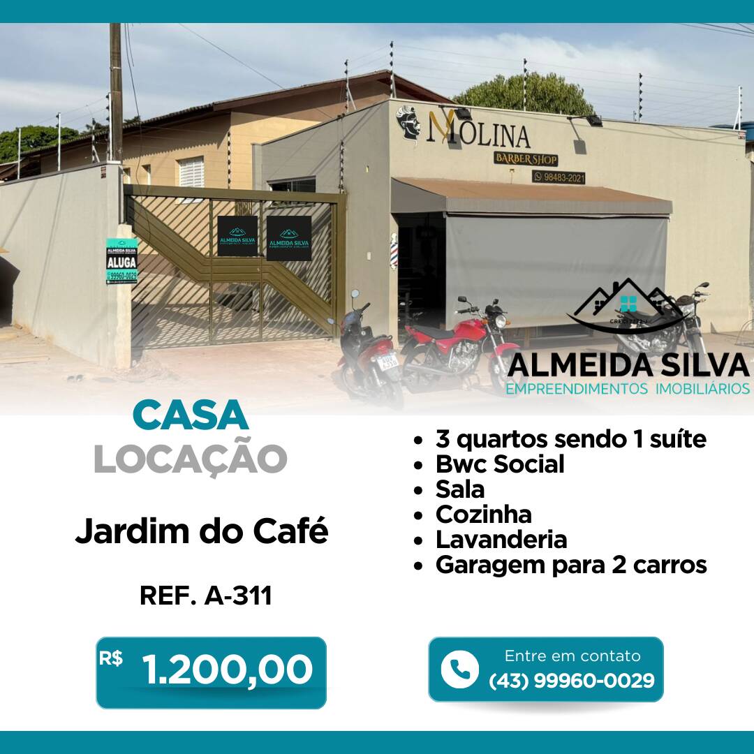 Casa, 3 quartos - Foto 1