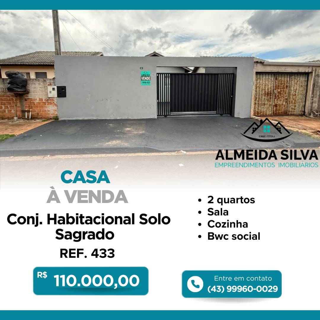 Casa, 2 quartos - Foto 1