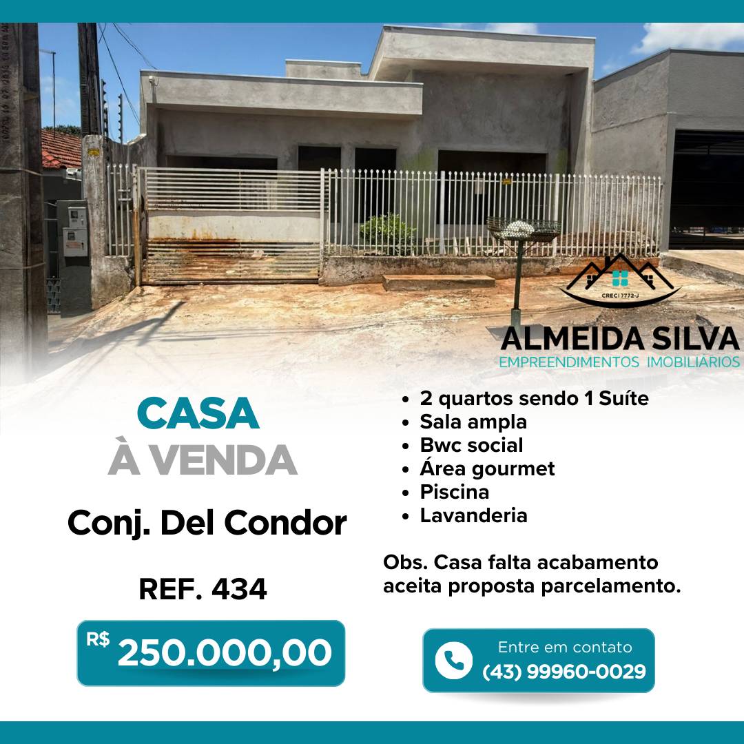 Casa, 2 quartos, 44 m² - Foto 1