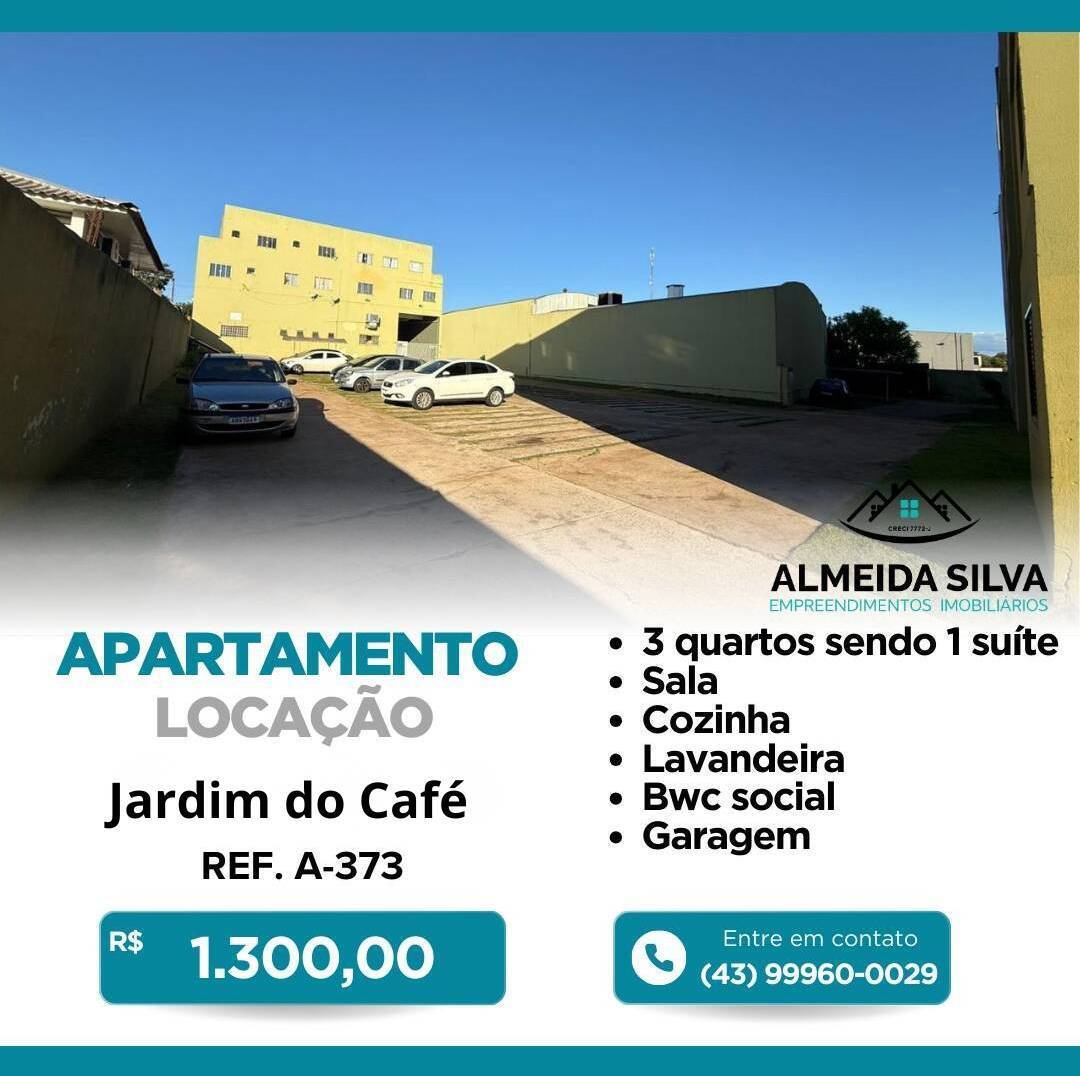#A-385 - Apartamento para Locação em Arapongas - PR