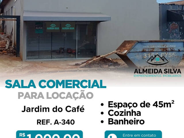 #A-340 - Sala para Locação em Arapongas - PR - 1