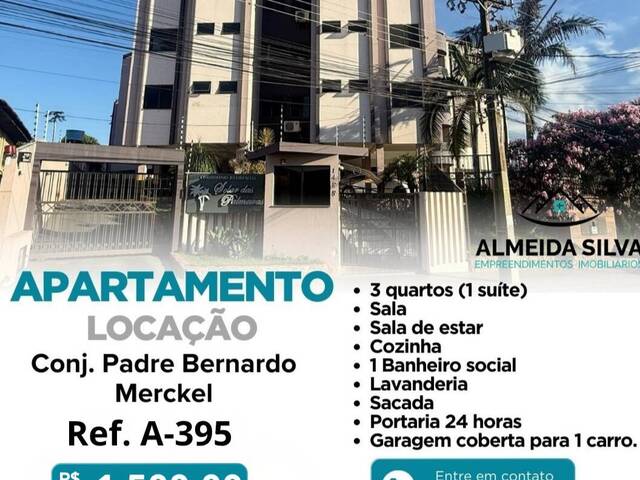 #A-395 - Apartamento para Locação em Arapongas - PR - 1