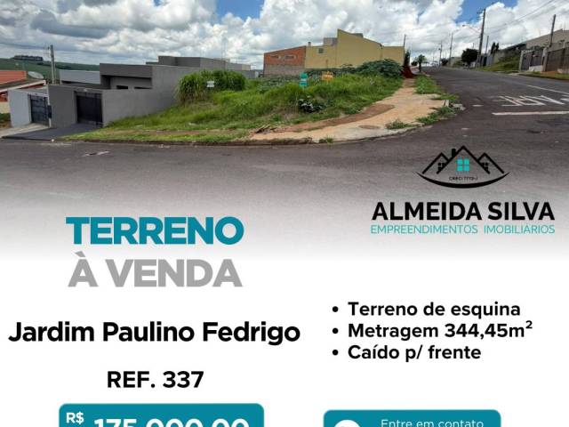 Venda em Jardim Paulino Fedrigo - Arapongas