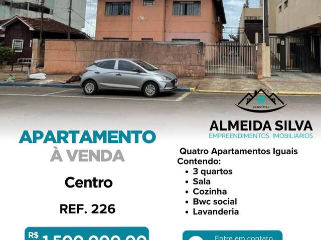 #226 - Apartamento para Venda em Arapongas - PR