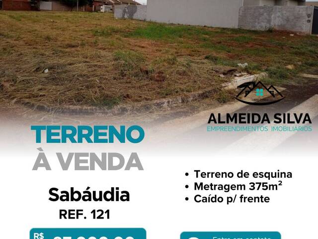#121 - Terreno para Venda em Sabáudia - PR