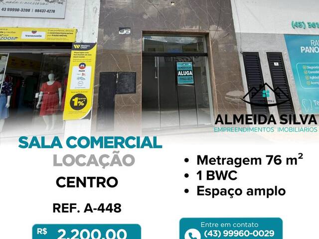 Locação em Centro - Arapongas