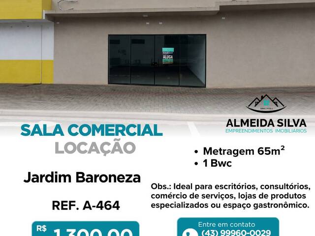 Locação em Jardim Baroneza - Arapongas