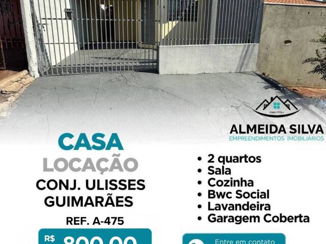 Locação em Conjunto Ulisses Guimarães - Arapongas