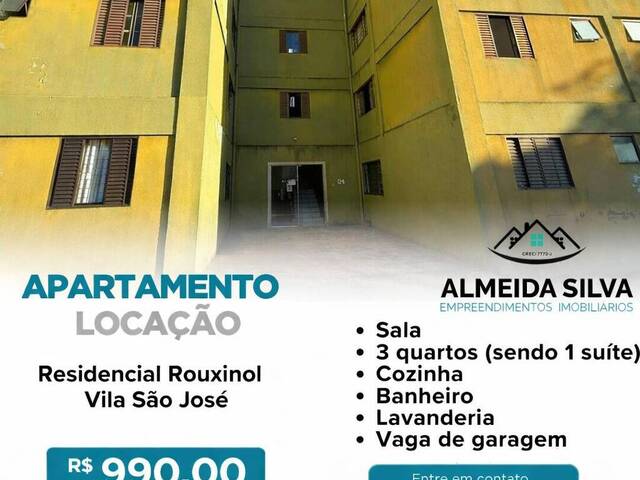 #A-467 - Apartamento para Locação em Arapongas - PR