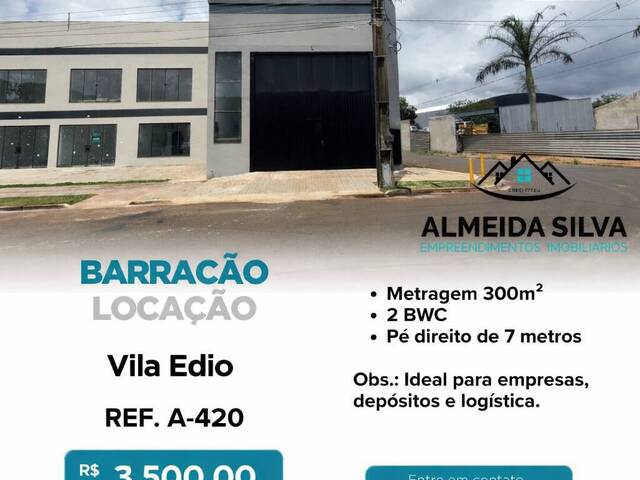 Locação em Vila Edio - Arapongas