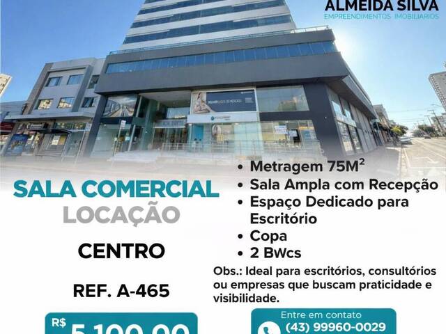 Locação em Centro - Arapongas
