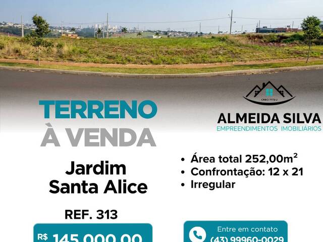Venda em Jardim Santa Alice II - Arapongas
