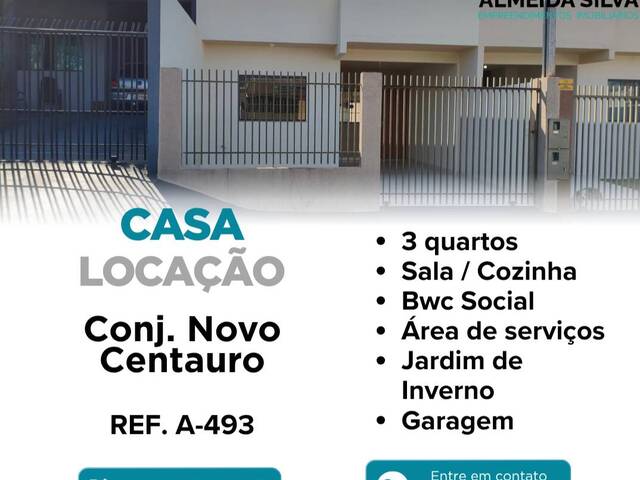 Locação em Conjunto Novo Centauro - Arapongas