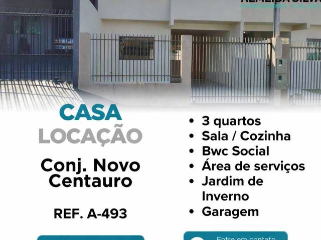 Locação em Conjunto Novo Centauro - Arapongas
