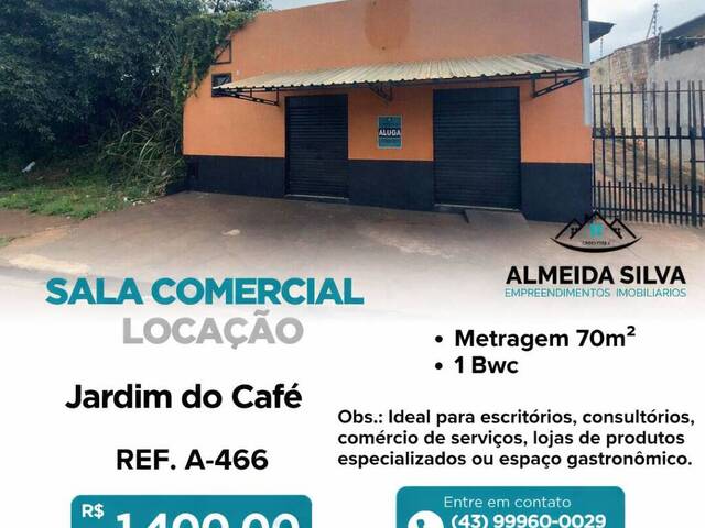 Locação em Jardim do Café - Arapongas