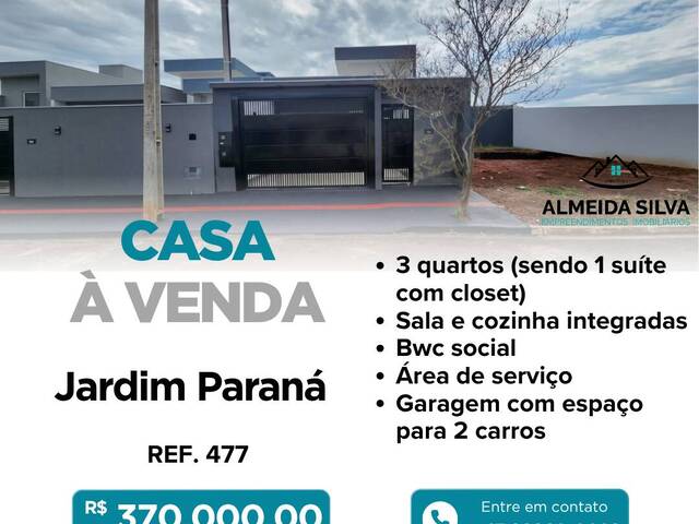 Venda em Jardim Paraná - Arapongas