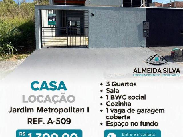 Locação em Loteamento Metropolitam - Arapongas