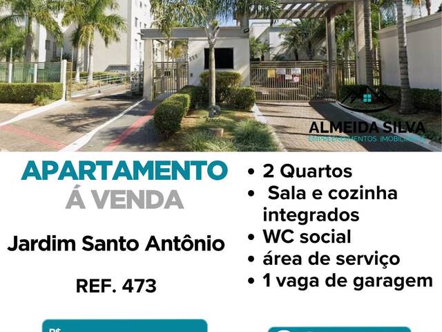 #473 - Apartamento para Venda em Arapongas - PR - 1