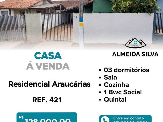 Venda em Residencial Araucárias - Arapongas